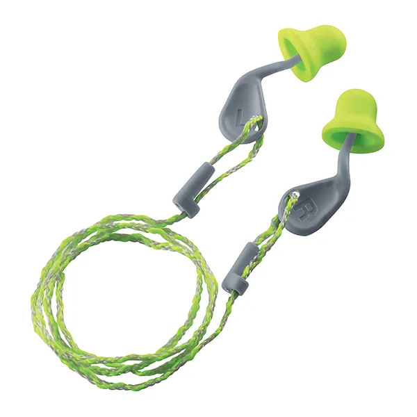 Uvex Xact-Fit Corded Ear Plugs (Pack of 50) — Green